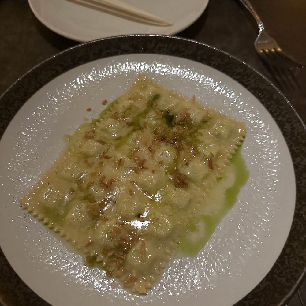 Mot Hai Ba - Dauphine ravioli with Gruyère and house made ricotta - Vietnamese Near Me - Dallas, Texas Mot Hai Ba - Dauphine ravioli with Gruyère and house made ricotta - Vietnamese Near Me - Dallas, Texas