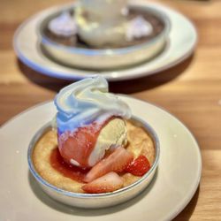 BJ's Restaurant & Brewhouse - Strawberry Shortcake Pizookie
