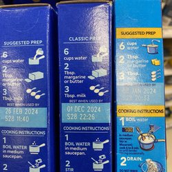 Target - Expired Mac & Cheese by over a year!