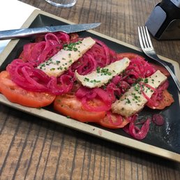 Tomato and tuna salad. Excellent