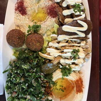 Hush Hush Cafe - One of the best Mediterranean platters I've had. Fresh, tasty, and the sauces were spot on! - Lebanese Near Me - Lake Oswego, Oregon Hush Hush Cafe - One of the best Mediterranean platters I've had. Fresh, tasty, and the sauces were spot on! - Lebanese Near Me - Lake Oswego, Oregon
