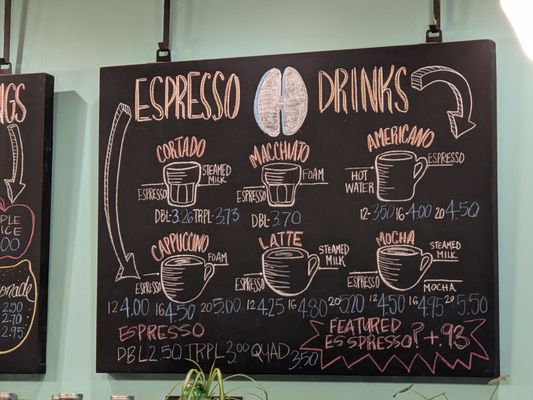 Menu photo 4 Humble Coffee Company Albuquerque, NM