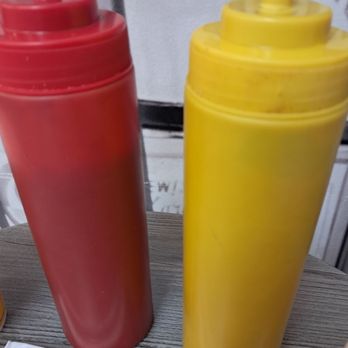 Papaya King - Mustard and ketchup - Hot Dogs Near Me - New York, New York Papaya King - Mustard and ketchup - Hot Dogs Near Me - New York, New York