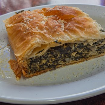 Crazy Greeks - SPINACH PIE - Pizza Near Me - Baltimore, Maryland