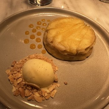 Cavalier - Mango Tarte Tatin (with ice cream) scrumptious - New American Near Me - San Antonio, Texas Cavalier - Mango Tarte Tatin (with ice cream) scrumptious - New American Near Me - San Antonio, Texas