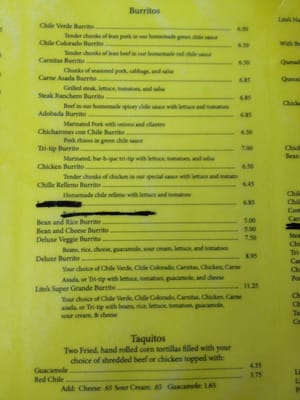 Menu photo 8 Lito's Take  Out Santa Barbara, CA