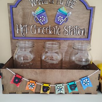 Create & Escape Creative Studios & DIY Workshops - Great quality items and I embellished by using some of my daughters paints and gems to make it extra colorful. - Arts & Entertainment Near Me - Peabody, Massachusetts Create & Escape Creative Studios & DIY Workshops - Great quality items and I embellished by using some of my daughters paints and gems to make it extra colorful. - Arts & Entertainment Near Me - Peabody, Massachusetts