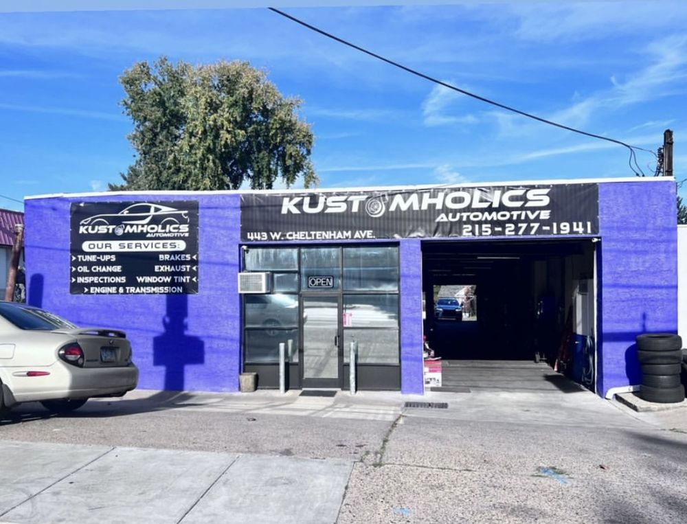 KUSTOMHOLICS AUTOMOTIVE Request a Quote 443 W Cheltenham Ave