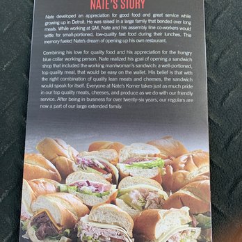 Nate's Korner - Back of Togo menu - Breakfast & Brunch Near Me - Santa Ana, California Nate's Korner - Back of Togo menu - Breakfast & Brunch Near Me - Santa Ana, California