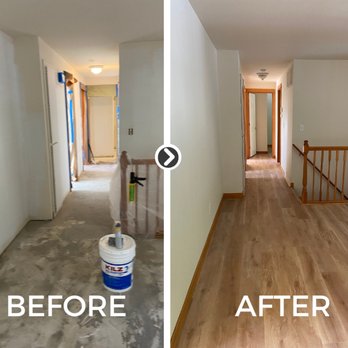 Quick Paint - the before and after of a house renovation - General Contractors Near Me Quick Paint - the before and after of a house renovation - General Contractors Near Me