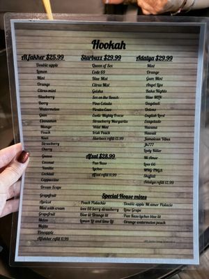 Menu photo 1 Zaman Hookah Lounge Orlando, FL Menu photo 1 Zaman Hookah Lounge Orlando, FL