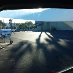 Outside the Deer Valley Airport waiting to taxi for takeoff.
