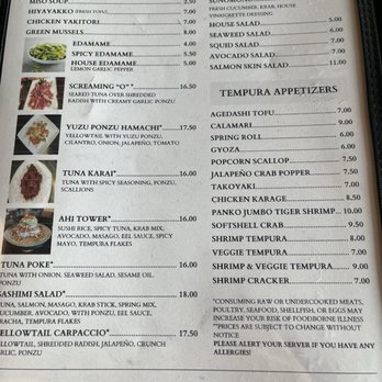 House Modern Sushi Restaurant - Sneak peak of menu - Japanese Near Me - Mesa, Arizona House Modern Sushi Restaurant - Sneak peak of menu - Japanese Near Me - Mesa, Arizona