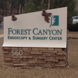 Forest Canyon Endoscopy and Surgery Center - Look for this sign on Switzer Canyon Drive