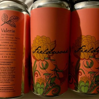 Fieldwork - Valerie Beer to go - Breweries Near Me - Sacramento, California