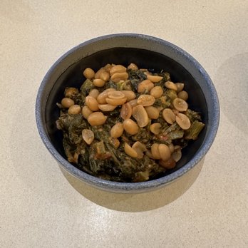 kann - Peanut creamed greens - IG @bougiefoodieboi - Caribbean Near Me - Portland, Oregon kann - Peanut creamed greens - IG @bougiefoodieboi - Caribbean Near Me - Portland, Oregon