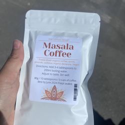 The Lotus-Heart Vegetarian Restaurant - Masala coffee for sale when cashing out it was 13.95