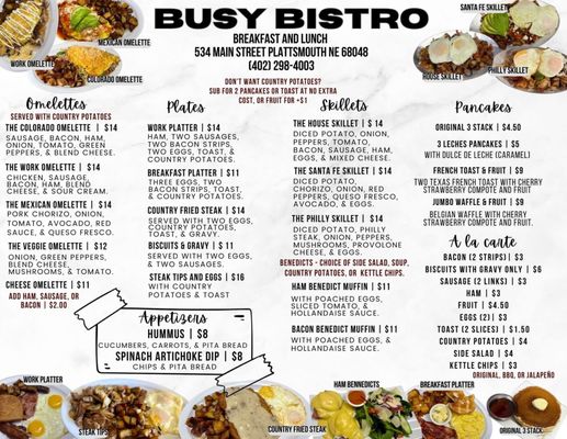 Menu photo 6 Busy Bistro Plattsmouth, NE Menu photo 6 Busy Bistro Plattsmouth, NE