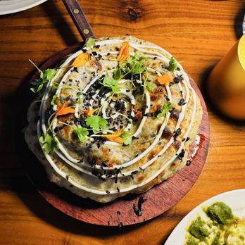 ROOH - Mushroom kulcha, main course and paneer puff - Indian Near Me - San Francisco, California ROOH - Mushroom kulcha, main course and paneer puff - Indian Near Me - San Francisco, California