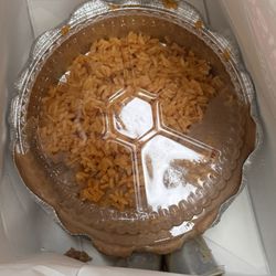 Spilled food