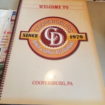 Coopersburg Diner - The menu I always love to see. - Diners Near Me - Coopersburg, Pennsylvania