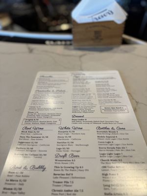 Menu photo 8 Trevor's Phoenix, AZ