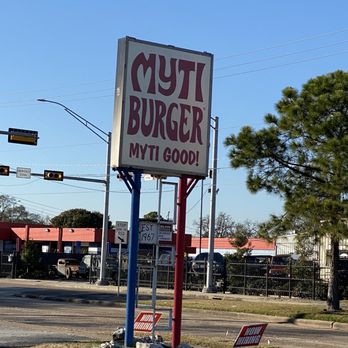 Mytiburger - a sign for a fast food restaurant - Burgers Near Me - Houston, Texas Mytiburger - a sign for a fast food restaurant - Burgers Near Me - Houston, Texas