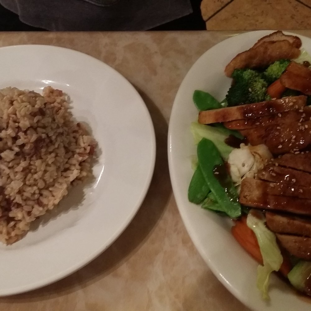 My Vegan - Teriyaki chicken! So yums. Great flavor and texture. - Thai Near Me - Pasadena, California