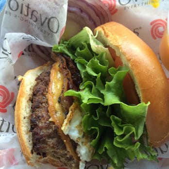 PayPal Park - Field O Greens Burger: burger patty with pastrami, fried egg, and gouda. Excellent! - Stadiums & Arenas Near Me - San Jose, California PayPal Park - Field O Greens Burger: burger patty with pastrami, fried egg, and gouda. Excellent! - Stadiums & Arenas Near Me - San Jose, California