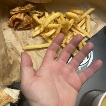 Barakat Restaurant - Barely a handful of fry's - Middle Eastern Near Me - London, Ontario