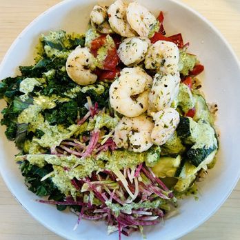 Modern Market Eatery - Green Goddess Shrimp - Breakfast & Brunch Near Me - Aurora, Colorado