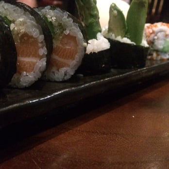 Zuma - Spicy salmon and California roll with Alaskan crab - Sushi Bars Near Me - New York, New York Zuma - Spicy salmon and California roll with Alaskan crab - Sushi Bars Near Me - New York, New York