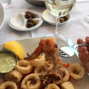 Molos - Calamari. Flash fried. App. - Greek Near Me - Weehawken, New Jersey Molos - Calamari. Flash fried. App. - Greek Near Me - Weehawken, New Jersey