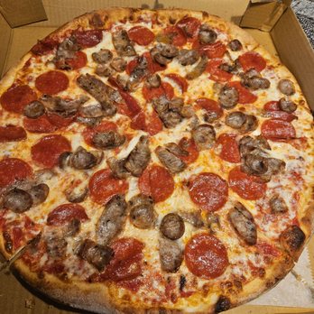 Capri Pizza & Sub Express - Neapolitan pizza. ( Thin crust) with sausage and pepperoni. 10-17-26 - Pizza Near Me - Glen Burnie, Maryland
