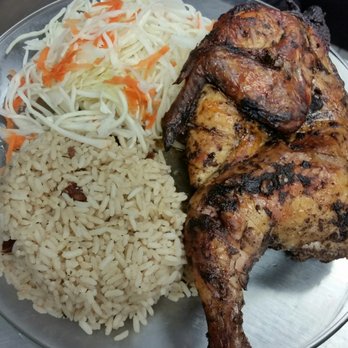 Mr Jerk - 1/2 chicken Dinner - Caribbean Near Me - North York, Ontario
