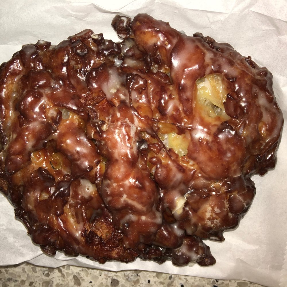 Ocean Donuts - Apple Fritter - crunchy! - Donuts Near Me - Long Beach, California