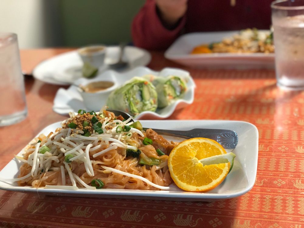 Food from Changmai Thai