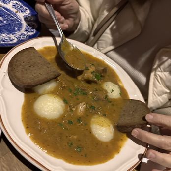 Cafe Europa - Hungarian Goulash w/ potatoes - German Near Me - San Francisco, California