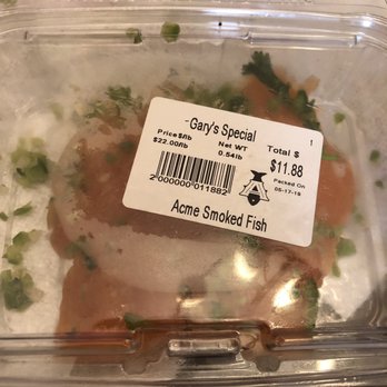 Acme Smoked Fish - More of the jalapeño lox - Seafood Markets Near Me - Brooklyn, New York