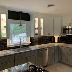 Modern Electrical - Under cabinet and in cabinet LED tape lighting.