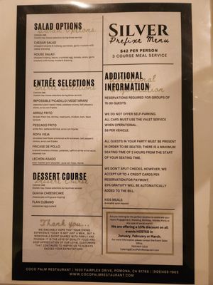 Menu photo 5 Coco Palm Restaurant Pomona, CA