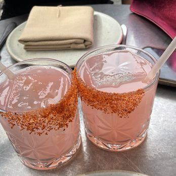 Manuela - Sad drinks with block of ice - New American Near Me - Los Angeles, California Manuela - Sad drinks with block of ice - New American Near Me - Los Angeles, California