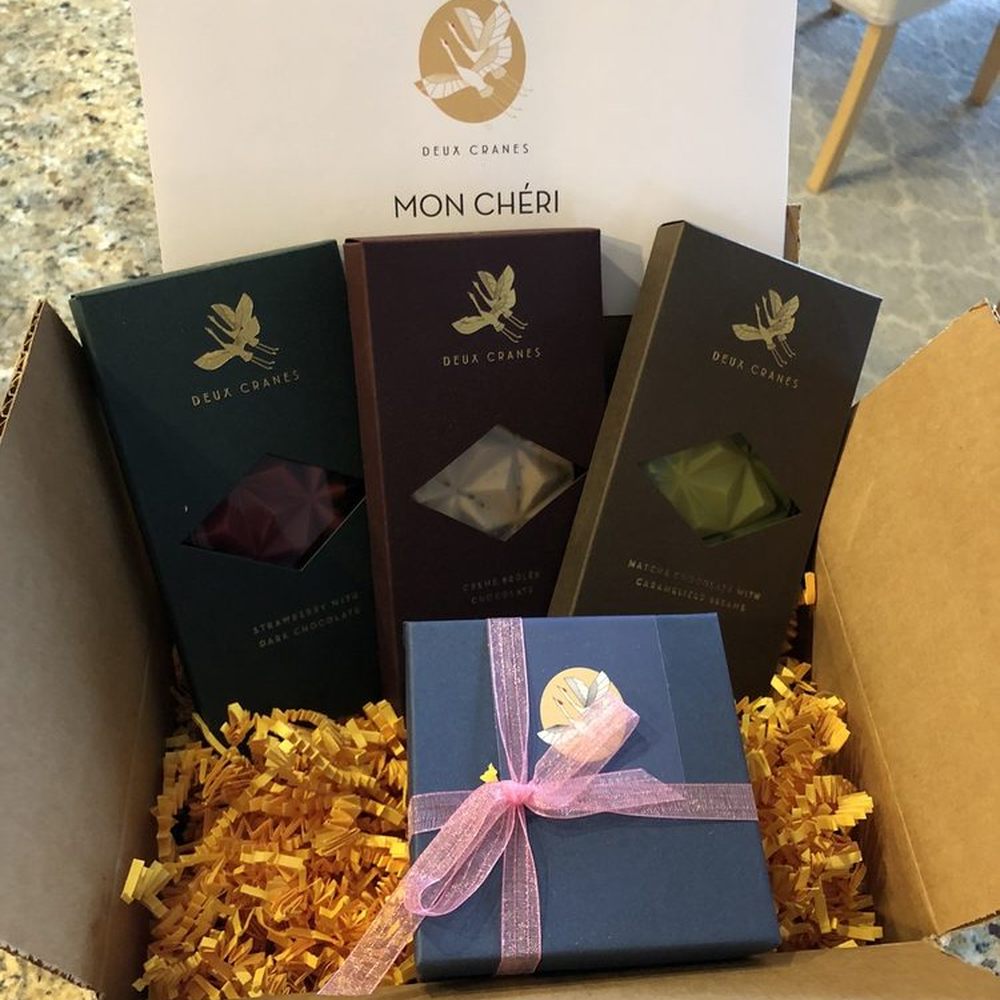 Deux Cranes - A sweet delivery from a friend :) - Chocolatiers & Shops Near Me - Los Gatos, California Deux Cranes - A sweet delivery from a friend :) - Chocolatiers & Shops Near Me - Los Gatos, California