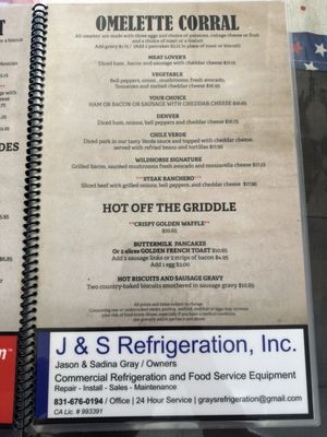 Menu photo 4 Wildhorse Cafe King City, CA Menu photo 4 Wildhorse Cafe King City, CA