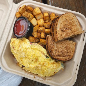 Pinewoods Dining Room - 3 egg omelette ($17) - Canadian (New) Near Me - Manning Park, British Columbia Pinewoods Dining Room - 3 egg omelette ($17) - Canadian (New) Near Me - Manning Park, British Columbia