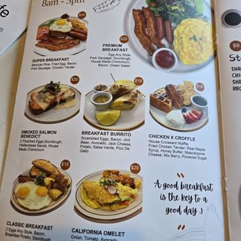 Toast & Thai - Menu pg 3 (2/13/2026) - Breakfast & Brunch Near Me - El Segundo, California