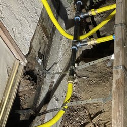 New Plumbing Gas Line Install