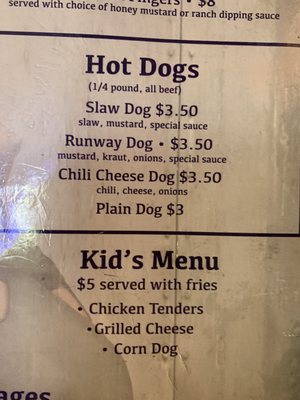 Menu photo 4 The Hangar Bar & Grill Bessemer, AL