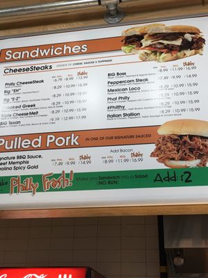 Menu photo 2 Philthy Philly's Toronto, ON Menu photo 2 Philthy Philly's Toronto, ON