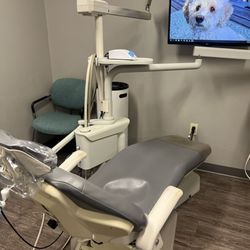 Susquehanna Dental East - Don't you love seeing Cierra's hygienist pooch on the monitor?  Sometimes, a dental experience isn't enjoyable.